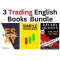 Pack of 3 English Trading Books Simple Trading | Easy Trading | Binary Quotex Sure Shot Chart Patterns. 