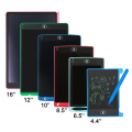 8" to 16" Multicolor Display LCD Drawing Writing Tablet for Kids & Adults with Pen | Eraseable Colorful E-writer Digital Memo Pad. 