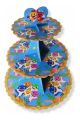 BABY SHARK THEME CUPCAKE STAND - 3 TIERS CUPCAKE STAND. 