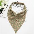 Silk Bandana Top Tube Scarf Bandana for Women Elegant Vintage Headband Neck Hair Tie Head Scarf. 