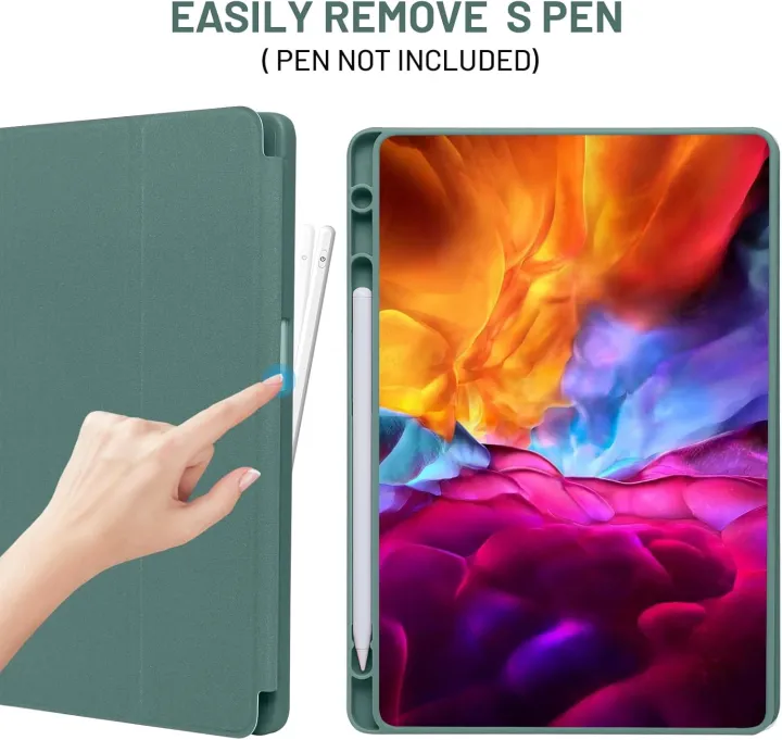 Samsung%20Tab%20S6%20LITE%2010.4"%20Case%20Soft%20Flip%20Case%20Cover%20with%20S%20Pen%20Holder%20Tablet%20Cover%20For%20Galaxy%20Tab%20S6%20Lite%20Case%20-%20P610%20/%20P615%20-%20Image%209