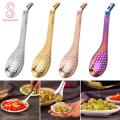 Small Perforated Spoon Premium Slotted Spoon for Effortless Cooking Heat Resistant Food Grade Stylish Kitchen Tool Ideal for Filtering Serving Straining Must-have Kitchen Accessory. 