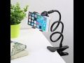 360° fold able Mobile phone holder snake type Bed Gooseneck Mount, Flexible Cell Phone Stand Holder for all mobiles can be Used for Desk, Kitchen, Office. 
