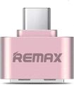 Remax Type-C OTG Adapter Female USB to Type-C Female Data Adapter Travel Converter Connect USB Flash Drive, Mouse To Mobile. 