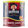 Quaker White Oats, Quick Cooking, Wholegrain Oatmeal 500gm Tin (Imported). 