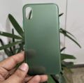 Ultra Slim Fit Matte Back Cover for iPhone X XS with Full Camera Protection. 