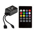 20 Keys Music Voice Sensor Controller Sound IR Remote Control Practical Home Party RGB 3528 5050 LED Strip light RGB Controllers. 