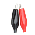 pack of 2 Electrical Jumper Wire Cable Crocodile Alligator Test Clip Connector. 