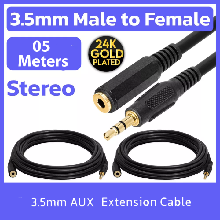 3.5mm%20Headphone%20Extension%20Cable%20Male%20to%20Female%20AUX%20Stereo%20Audio%201.5/3/5/7/10%20Meters%20-%20Image%204