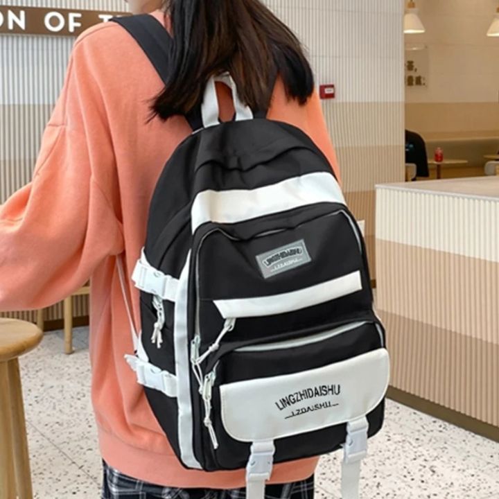Women%20Backpack%20Ladies%20College%20&%20University%20Back%20Packs%20Girls%20School%20Bags%20Large%20Capacity%20Backpacks%20For%20Traveling,pure%20Nylon%20Casual%20Backpack%20High%20Quality%20Crossbody%20Bags%20Fashion%20Multifunction%20Bag%20laptop%20bag%20cover%20of%20place%20-%20Image%205