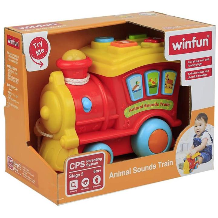 Winfat Animal Sounds Train