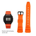 Watch Strap 18mm for CASIO AE1200 / 1300 / 1000 W-219 Replacement Silicone Rubber Watch Band Men's Wristband Bracelet Accessorie. 