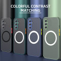 For Samsung Galaxy A24 4G Without Magnetic Eagle Eye Skin Feel Case for Samsung Galaxy A 24 samsung a24 4G 6.5 inches Shock and Drop Protection Back Cover. 