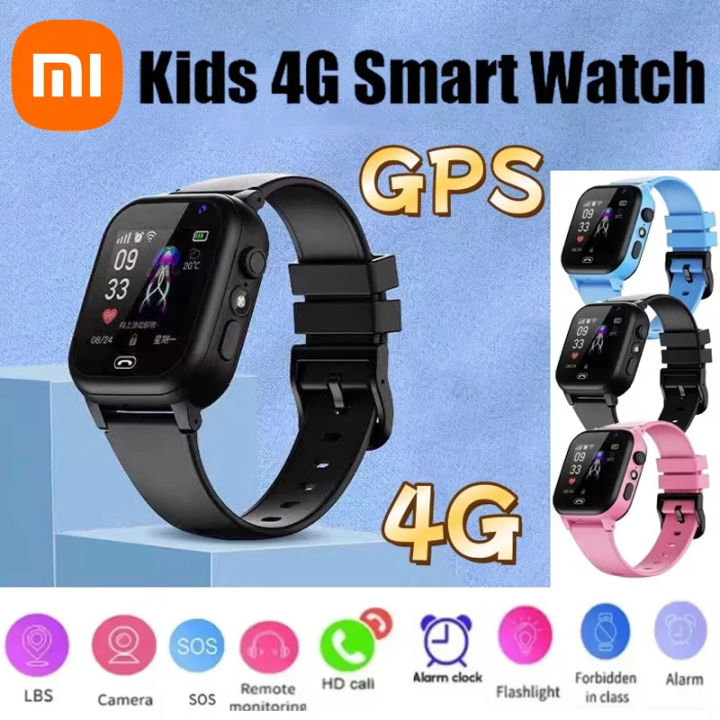Kids Smart Watch 4G Card Call Camera GPS Location SOS Antil-lost IP67 ...