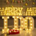 Light Up Letters,Alphabet LED Letter Lights Warm White Night Light Letters for Home Party Bar Wedding Festival Decorative (1 Piece) A TO Z  ALPHABET IS  AVAILABLE. 