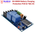 XH-M604 Battery Charger Control Module DC 6V To 60V DC  Storage Lithium Battery Charging Control Switch Protection Board With Display. 