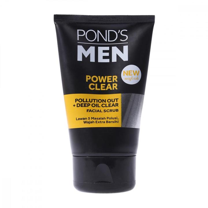 Alfatah Mall - PONDS MEN POLLUTION OUT ALL IN ONE FACE WASH 100G-AFP-000109391