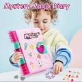 Mystery Treasure Book Magic Diary Open Key Book Multi Toys Stickers Beats Ring Magical Diary For Kids. 