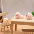 Mini Cute Pig Figurine Animal Model Moss Micro Landscape Home Decor Miniature Fairy Garden Decoration Accessories Conbo. 