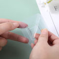 1 Pair (2PCS)- Double Sided Adhesive Wall Hooks - Transparent. 