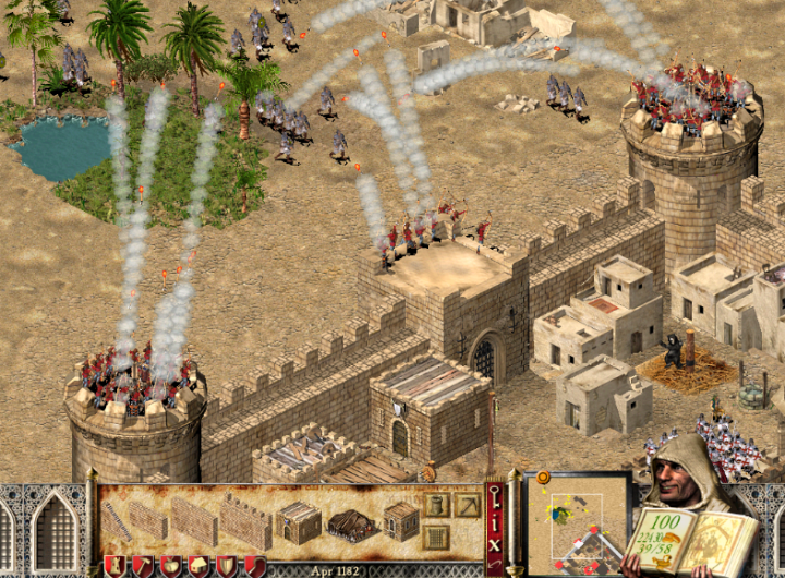 Stronghold crausder extreme HD Pc game (exrteme and simple both part avalible)
