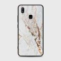 V9 Youth Cover - SkinLee HQ Infinity Glass Case (Soft) - White & Gold Marble - SKINLEE-274-1-900-667. 