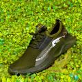 Green Exercise Sports walking Gym outdoors Running  shoes light weight sneakers. 
