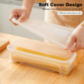 Pasta Storage Container Stackable Pasta Storage Box with Lid Keep Freshness Food Grade Easy to Use Home Kitchen Organizer Airtight Pasta Box. 