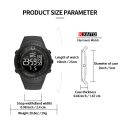 Military Men's Digital Sports Watch For Men Boys Waterproof with LED Back light Digital Watch for Men. 