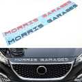 Morris Garages MG Words Alphabet Letters Bonnet / Hood Logo / Emblem Chrome. 