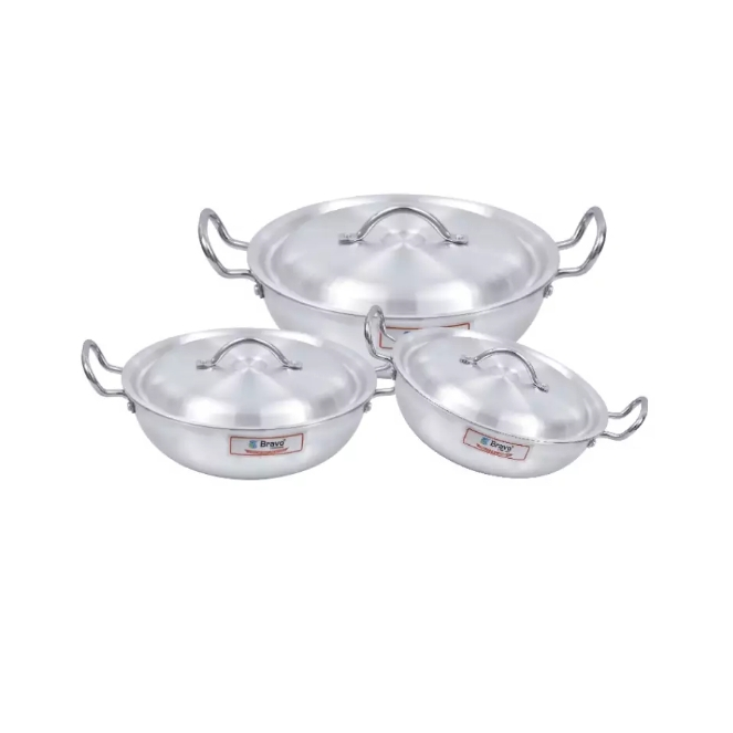 Silver%20Karahi%20SET%20with%20lid%203%20Pieces%20set%20(metial%20polish)%20Cooking%20material%20-%20Image%203