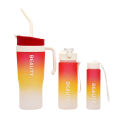 Premium highquality PC PP 3 in 1 Beauty Water Bottles With Handle -  1.2 Ltr, 750ml and 250ml Travelling Bottel. 