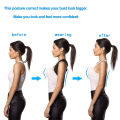 ADJUSTABLE Body Posture Corrector Belt (Back & Shoulder Support Brace) for Men & Women. 