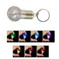 LED Flashlight Light Bulb Key Ring Keychain Lamp Torch Rainbow Color Gift. 