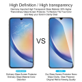 Relaxtoo For Samsung Galaxy A34 2Pcs HD Front Screen Protector Glass Film For SamsungA34 GalaxyA34 Full Coverage Tempered Glass. 