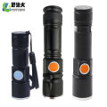 hot501 Old Portable LED Strong Light Rechargeable Home USB Small Flashlight Mini Mountain Bike T6 Headlight. 