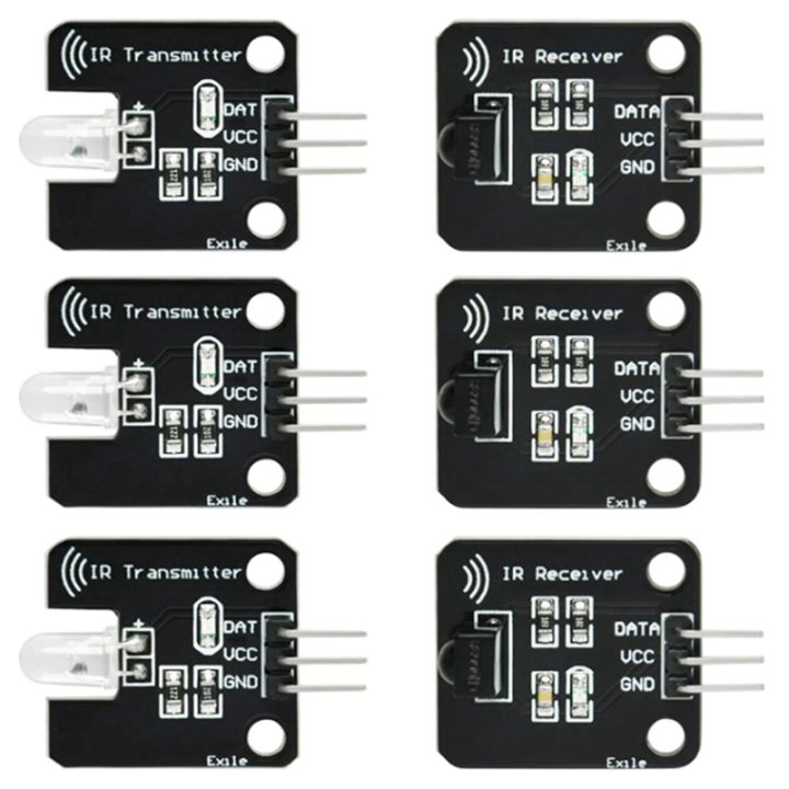 38Khz Ir Receiver Ir Transmitter Sensor Module Kit IR Digital 38KHz Infrared Receiver Module Infrared Sensor Module