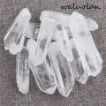 10g to 100g Tibet Natural Clear Crystal White Quartz Cluster Points Pillar Column Terminated Wand Specimen Healing Reiki Mineral. 