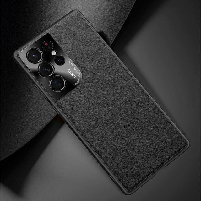 For Samsung S22 Ultra Case Leather Luxury Phone Case On Coque Samsung Galaxy S22 Plus Case Back Cover For Samsung S 22 Plus Case