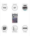 HL-122TV 12 DIGIT HANDHELD CALCULATOR. 