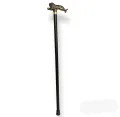Classic Walking Stick, Lion Shape Walking Cane, Handmade Metal Stick, Metal Walking Cane for Elder.. 
