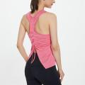 Sleeveless Yoga Shirts Sport Singlet Athletic Fitness Sport Tank Tops Workout Gym Running Training Pilates Vest For Women. 