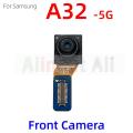 Original For Samsung Galaxy A30 A30s A31 A32 A32 4G 5G Small Front Camera Big Back Rear Main Camera Flex Cable. 