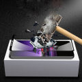 Biruiqu 2Pcs For Sony Xperia 5 9H 2.5D Full Cover Tempered Glass Screen Protector Film Black. 