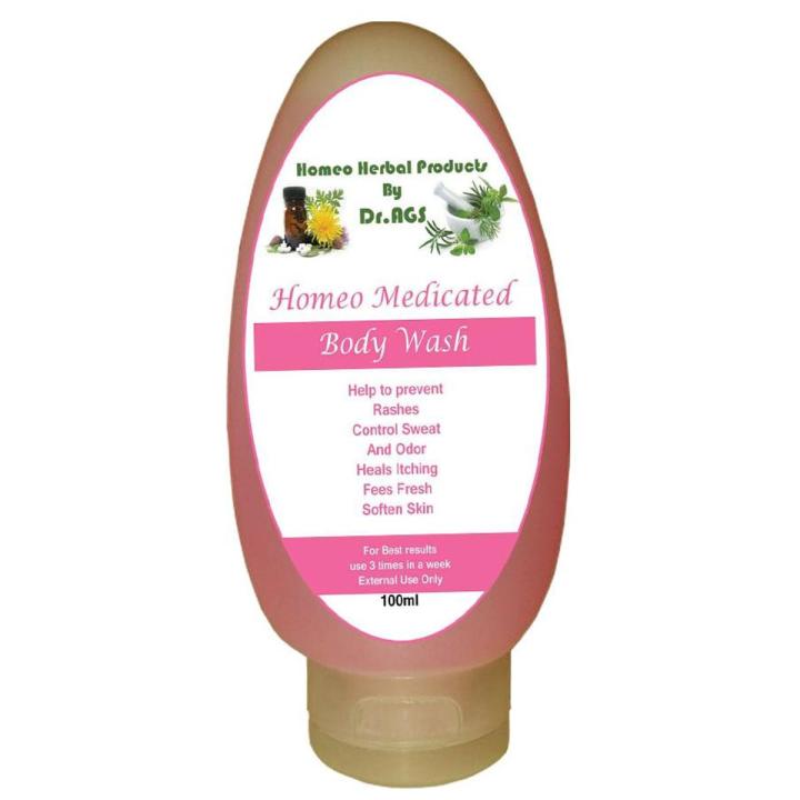 Homeo Medicated Body Wash bottle -100ml
