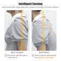 SMART SENSOR CORRECTOR WITH ANGLE SENSING VIBRATION REMINDER ADJUSTABLE BACK BRACE POSTURE SPINE CORRECTION. 