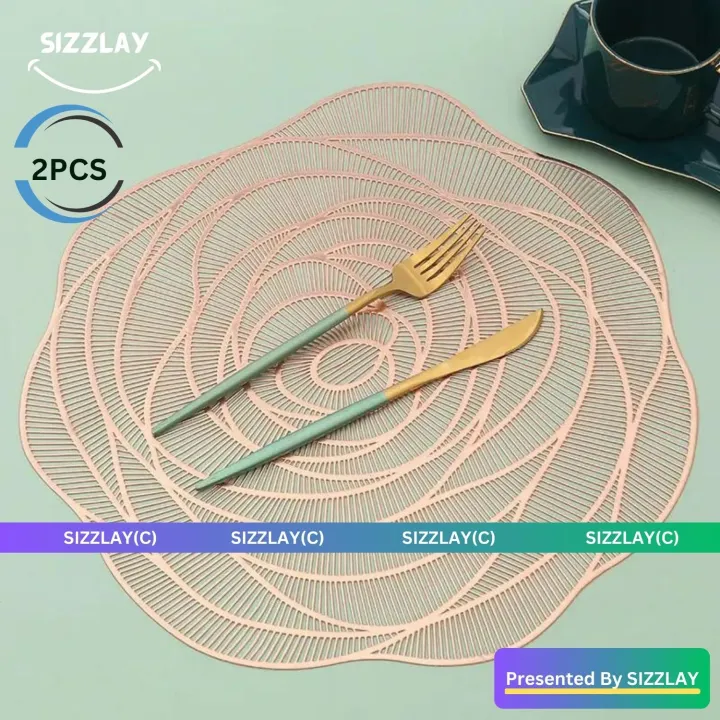 PVC%20Placemats%20&%20Coaster%20Golden%20&%20Silver%20Color%20Hollow%20Out%20Rose%20Gold%20Flower%20Non%20Slip%20Dining%20Round%20Table%20Mats%20Coaster%20Home%20table%20Decoration%20-%20SIZZLAY%20-%20Image%205