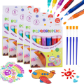 DIY Bubble Popcorn Drawing Pens, Magic Puffy Pens, Popcorn Color Pens, (5 Boxes). 