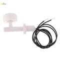 White Wired Liquid Water Level Sensor, Right Angle Float Switch for Fish Tank. 