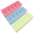 5-Grid Plastic Storage Box Drawer Organizer. 